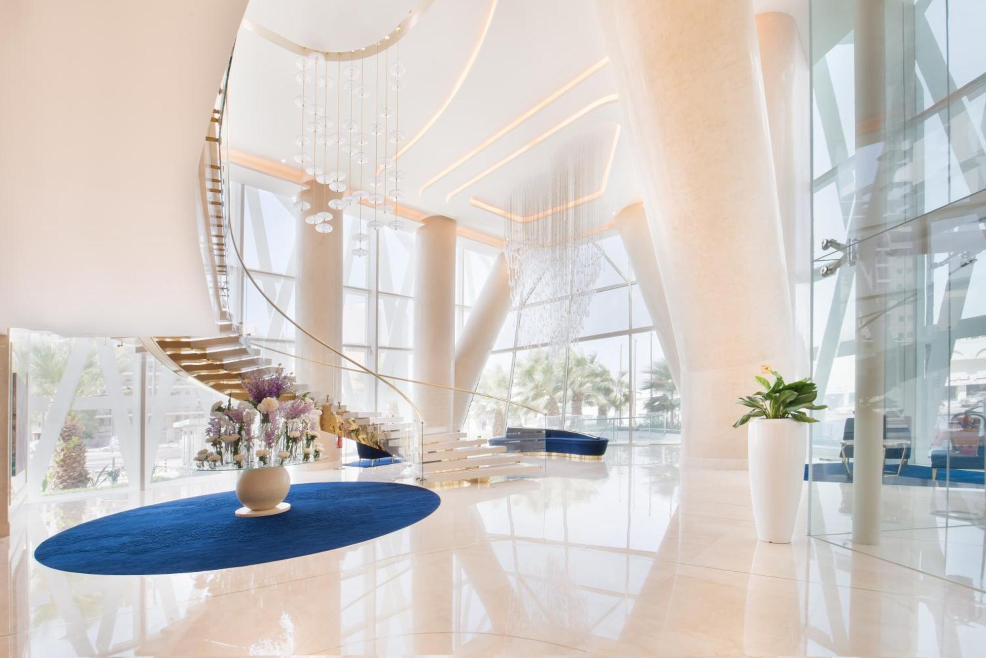 Shaza Doha Hotel Exterior foto Lobby